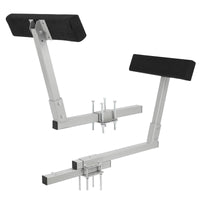Guides de remorque pour bateau Garvee (lot de 2), 20 pouces, en acier robuste, flexibles et recouverts de moquette, pour remorques à caissons et profilés en C, chargement sécurisé.