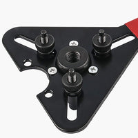 Outil de réparation de climatisation automobile Garvee : clé multifonction pour compresseur d'embrayage, extracteur de tête de pompe fixe à ventouse, en alliage de haute qualité résistant à la rouille.