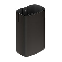 Poubelle de cuisine Garvee 50 L (13 gal) en métal avec couvercle, fermeture amortie, pédale, blanche, poignée ergonomique, compacte, idéale pour la cuisine et le bureau.
