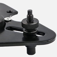 Outil de réparation de climatisation automobile Garvee : clé multifonction pour compresseur d'embrayage, extracteur de tête de pompe fixe à ventouse, en alliage de haute qualité résistant à la rouille.