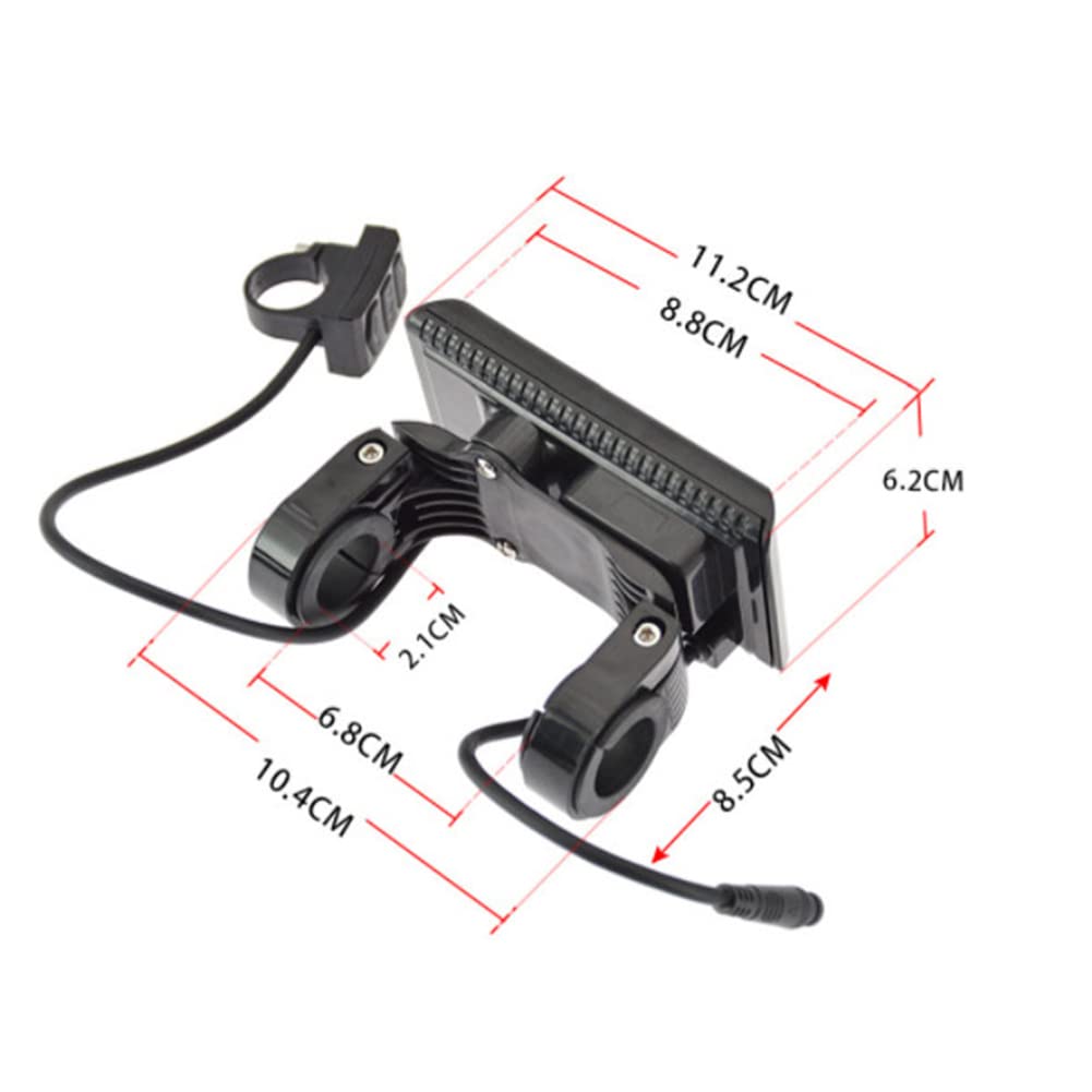 Compteur de vitesse électronique Garvee SW900 avec écran LCD, étanche, pour vélos et scooters électriques, urbain, compact, noir