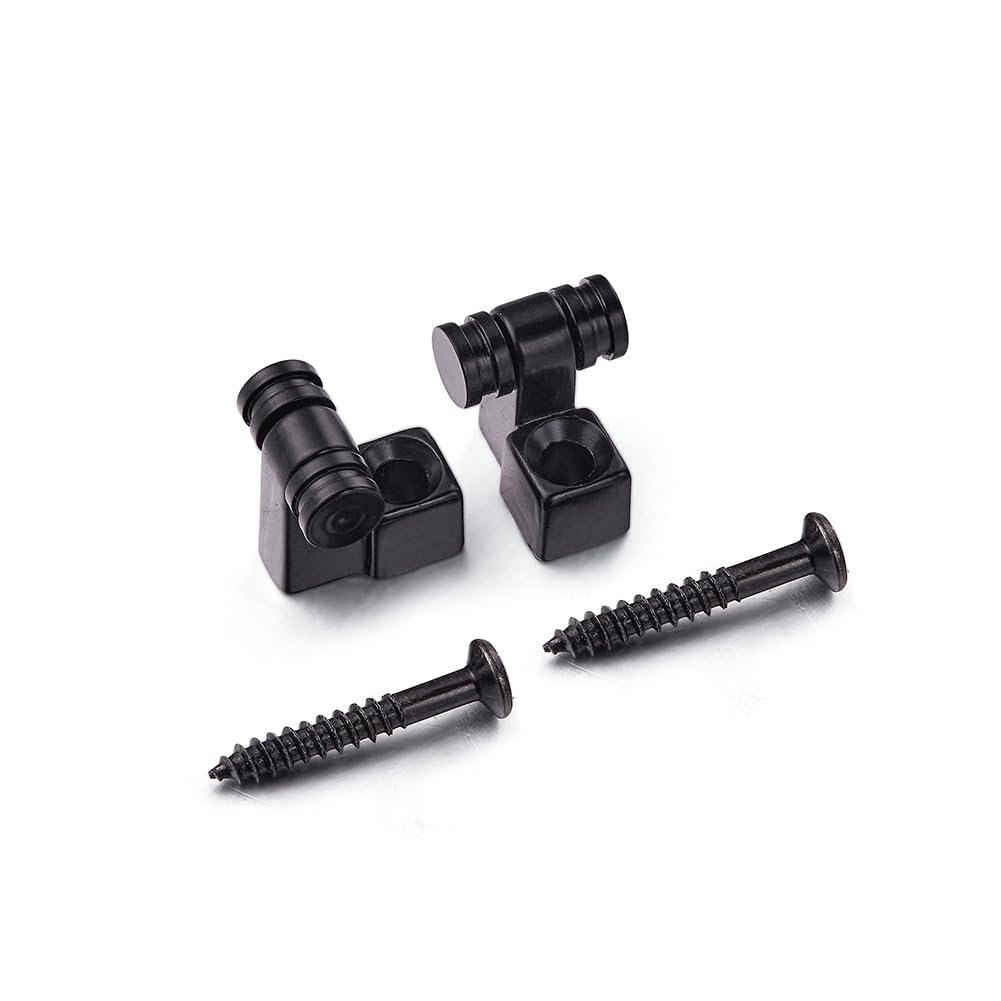 Garvee Cordier à rouleaux pour guitare électrique, accessoire pour guitares de type Stratocaster, noir