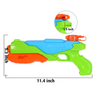 Lot de 3 pistolets à eau Garvee pour enfants et adultes, jouets de piscine, 29 x 13,5 cm, bleu