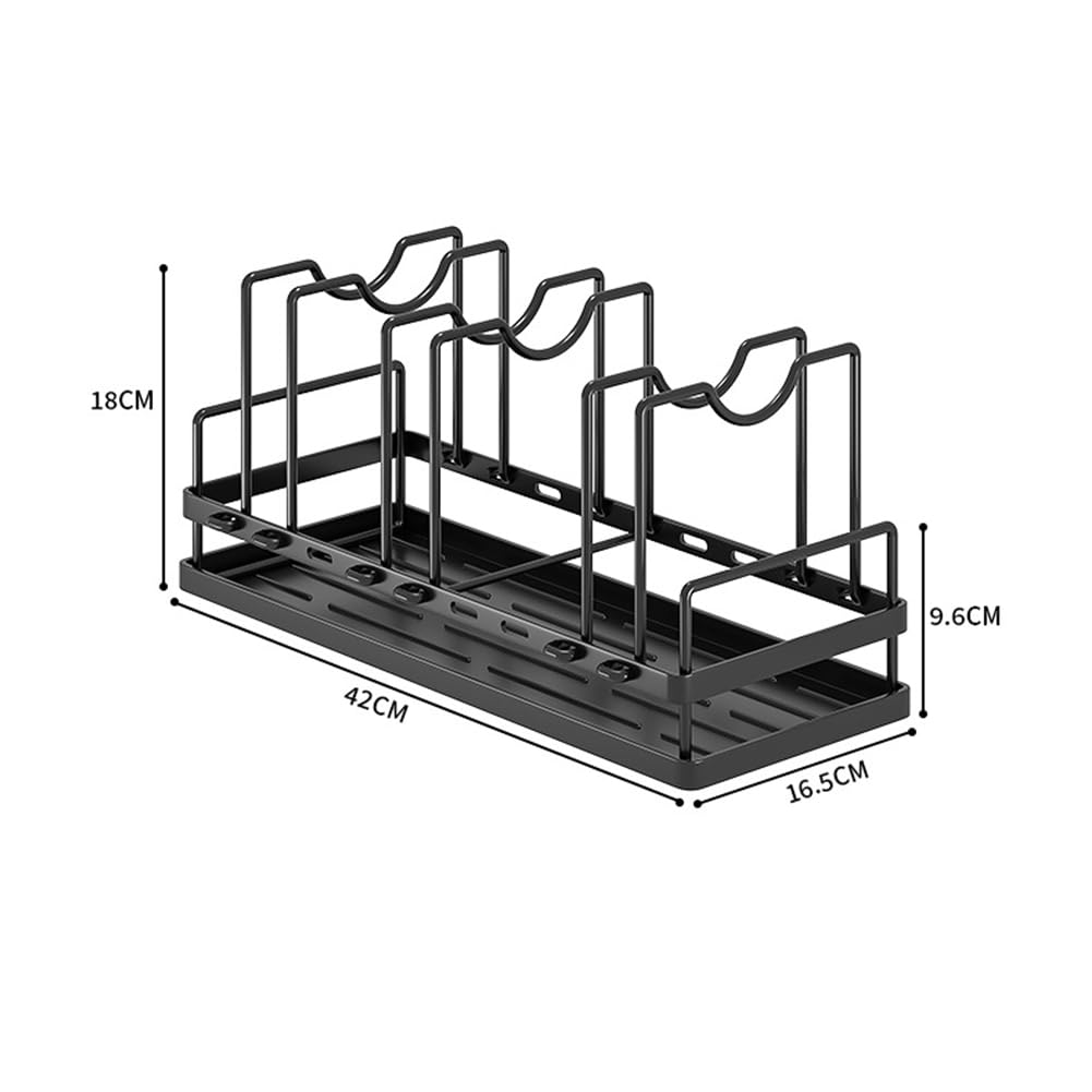 Garvee égouttoirs à vaisselle multifonctionnels en acier au carbone (lot de 2), gain de place et réglables, acier inoxydable, pour évier de cuisine, noir