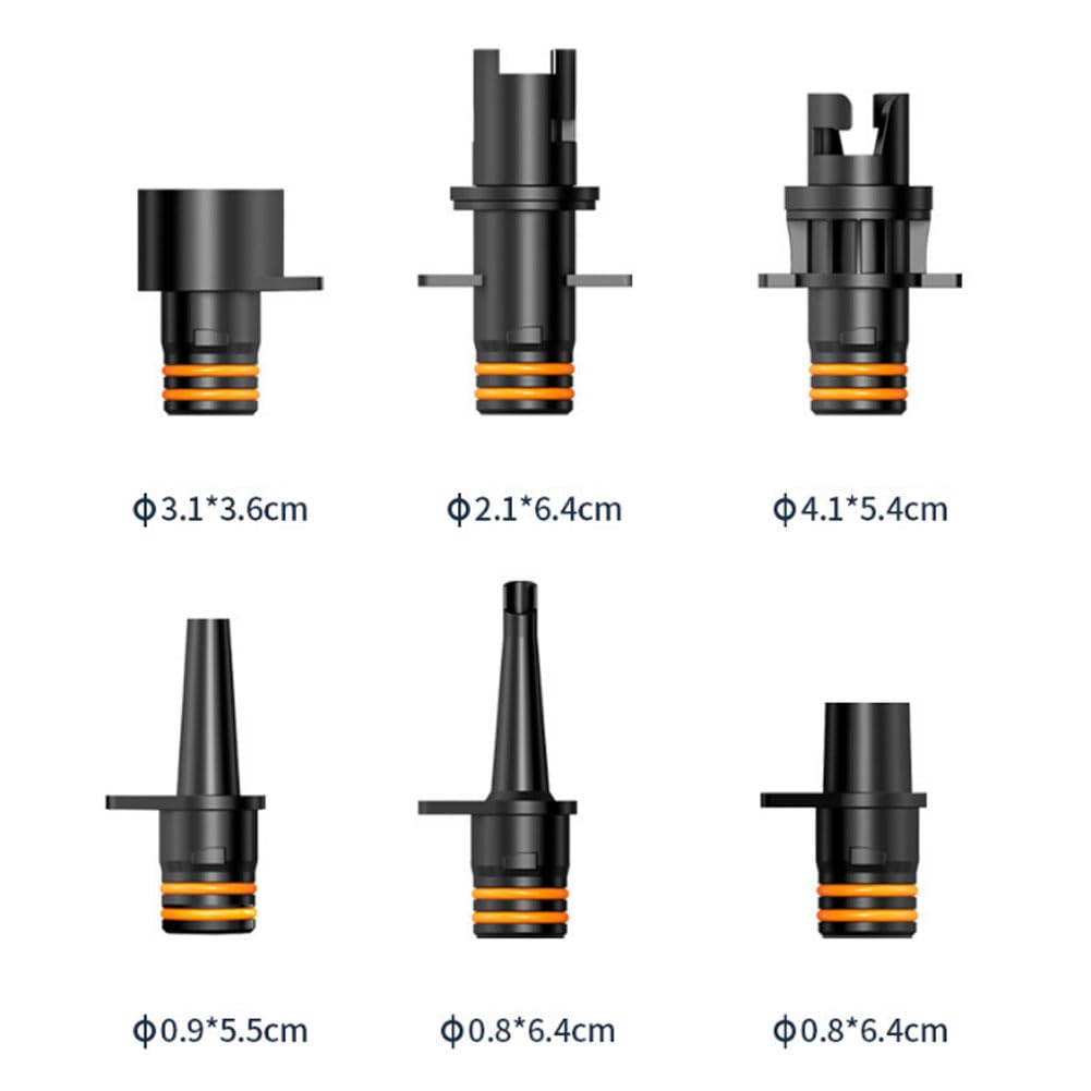 Pompe à air Garvee 80W rechargeable avec batterie et lampe LED 8000mAh pour voiture, SUP, kayak, camping et activités de plein air