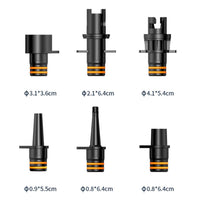 Pompe à air Garvee 80W rechargeable avec batterie et lampe LED 8000mAh pour voiture, SUP, kayak, camping et activités de plein air