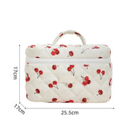 Ensemble de 3 trousses de toilette matelassées Garvee en nylon, grand format, idéales pour les voyages et le quotidien, légères et polyvalentes.