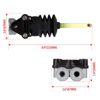 Valve de réglage de pression et de hauteur Garvee pour suspension pneumatique, en plastique et métal, pour camions et autobus, référence d'origine 4640070020, résistante à l'usure