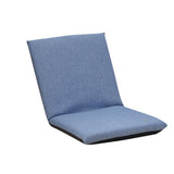 Fauteuil de sol réglable Garvee à 6 positions, rembourré, pliable, en lin respirant, housse amovible pour la méditation et les jeux vidéo, confortable et moderne