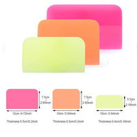 Kit de 3 pièces Garvee pour éliminer les rayures de voiture : gomme de silicone TPU flexible et protectrice pour le nettoyage et la protection de la peinture.