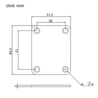 Plaques de fixation pour manche de guitare électrique Garvee, style vintage argenté, pour guitares et basses, durables et universelles, pour la scène et le studio.
