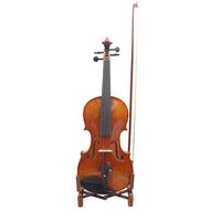 Support d'instrument de musique portable et pliable Garvee avec porte-archet de violon, léger, robuste et pliable pour la scène et les voyages.