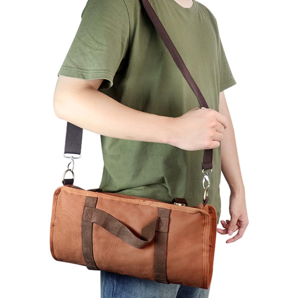 Sac de transport Garvee Bar Barman, ensemble shaker à cocktails créatif, marron, portable, pour barman et fêtes