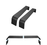 Garvee 2 lot Garde-Boue Remorque Tandem 33-38,1 cm Roues Acier 14-Gauge Résistant Soudable Pour Transport Bateaux Utilitaire 167,6 x 23,1 x 50