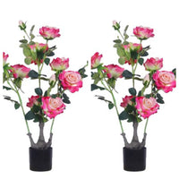 Pivoine artificielle Garvee 71 cm rose pour l'intérieur et l'extérieur, durable et facile d'entretien.