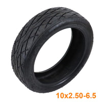 Pneu pour trottinette électrique 10x2.50-6.5 tout-terrain – Pneu de rechange tubeless en caoutchouc avec valve PVR50, anti-crevaison