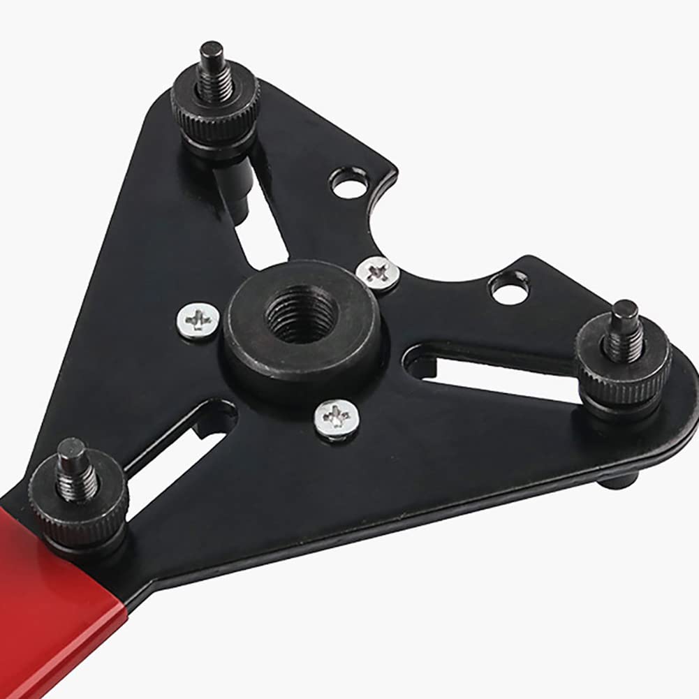Outil de réparation de climatisation automobile Garvee : clé multifonction pour compresseur d'embrayage, extracteur de tête de pompe fixe à ventouse, en alliage de haute qualité résistant à la rouille.