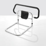 Garvee Aide au lit pour personnes âgées avec barrière de sécurité en acier au carbone, 74,5 × 56 × 49,5 cm, Noir