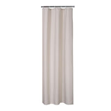 Rideau de douche Garvee en polyester imperméable avec crochets pour baignoire et douche, beige, léger, déperlant, installation facile