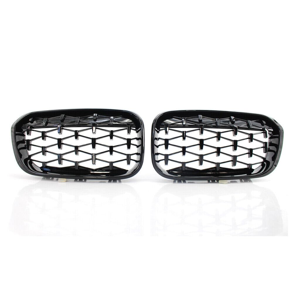 Calandre avant noire brillante Garvee Creyteg F20 compatible avec BMW Série 1 F20 F21 (2011-2014)