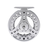 Moulinet de pêche à la mouche Garvee 2+1BB en aluminium CNC, fonctionnement fluide et précis, pour la truite, le brochet et la carpe, couleur argent.