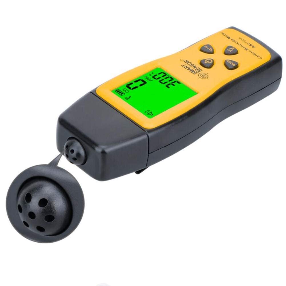 Garvee Détecteur de gaz AS8700A Capteur haute précision Réponse rapide Matériaux robustes pour usage domestique et industriel Compact
