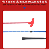 Putter de golf Garvee Mini Putter de golf rétractable pour golfeurs droitiers et gauchers 53-93 cm Bleu