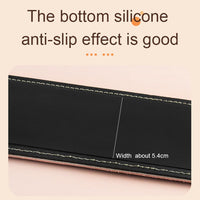 Piquet de violoncelle Garvee avec sangle réglable en 8 points, en cuir microfibre antidérapant, pliable, noir, idéal pour la scène