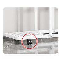 Étagère d'angle Garvee pour plantes, avec roulettes, en fer robuste et étanche, pour salon, balcon ou jardin, noir.