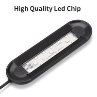 Lampe LED à pince Garvee pour aquarium avec minuterie réglable pour plantes d'eau douce, polyvalente, lumière vive, durable
