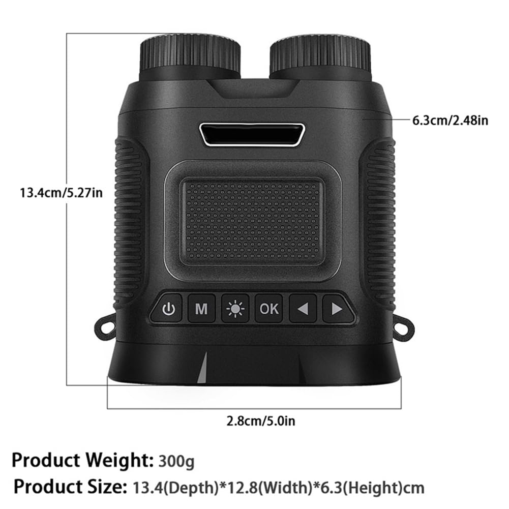 Jumelles infrarouges numériques Garvee 2,5K 40MP avec zoom 8x pour la chasse et le camping, batterie 2500 mAh, robustes