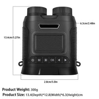 Jumelles infrarouges numériques Garvee 2,5K 40MP avec zoom 8x pour la chasse et le camping, batterie 2500 mAh, robustes