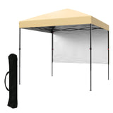 Garvee Pavillon De Jardin Pop-Up 2,2x2,2m Étanche UV Résistant Avec Côtés Amovibles Pour Extérieur Fêtes, Hauteur Réglable, Tissu Oxford - 