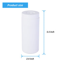Distributeur de liquide vaisselle rechargeable Garvee, bouteille en silicone avec séparateur pour cuisine et salle de bain, blanc, facile à presser