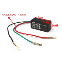 Interrupteur de clignotant universel Garvee à 4 broches avec LED et bascule pour camping-car, 4x4, camion, tracteur, bateau, moto, en plastique, étanche IP67