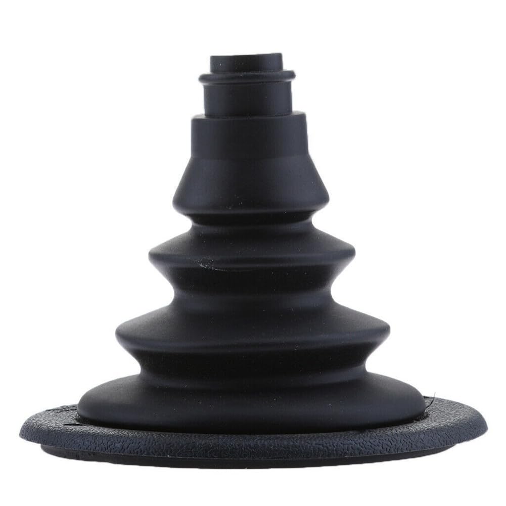 Câble de commande de gréement marin Garvee Well Boat 4 pouces (100 mm) avec protection en caoutchouc noir pour bateau, voiture ou yacht