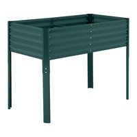 Jardinière surélevée en métal Garvee avec couvercle pour légumes et fleurs, idéale pour le jardinage et la terrasse. Résistante à la corrosion et aux intempéries.