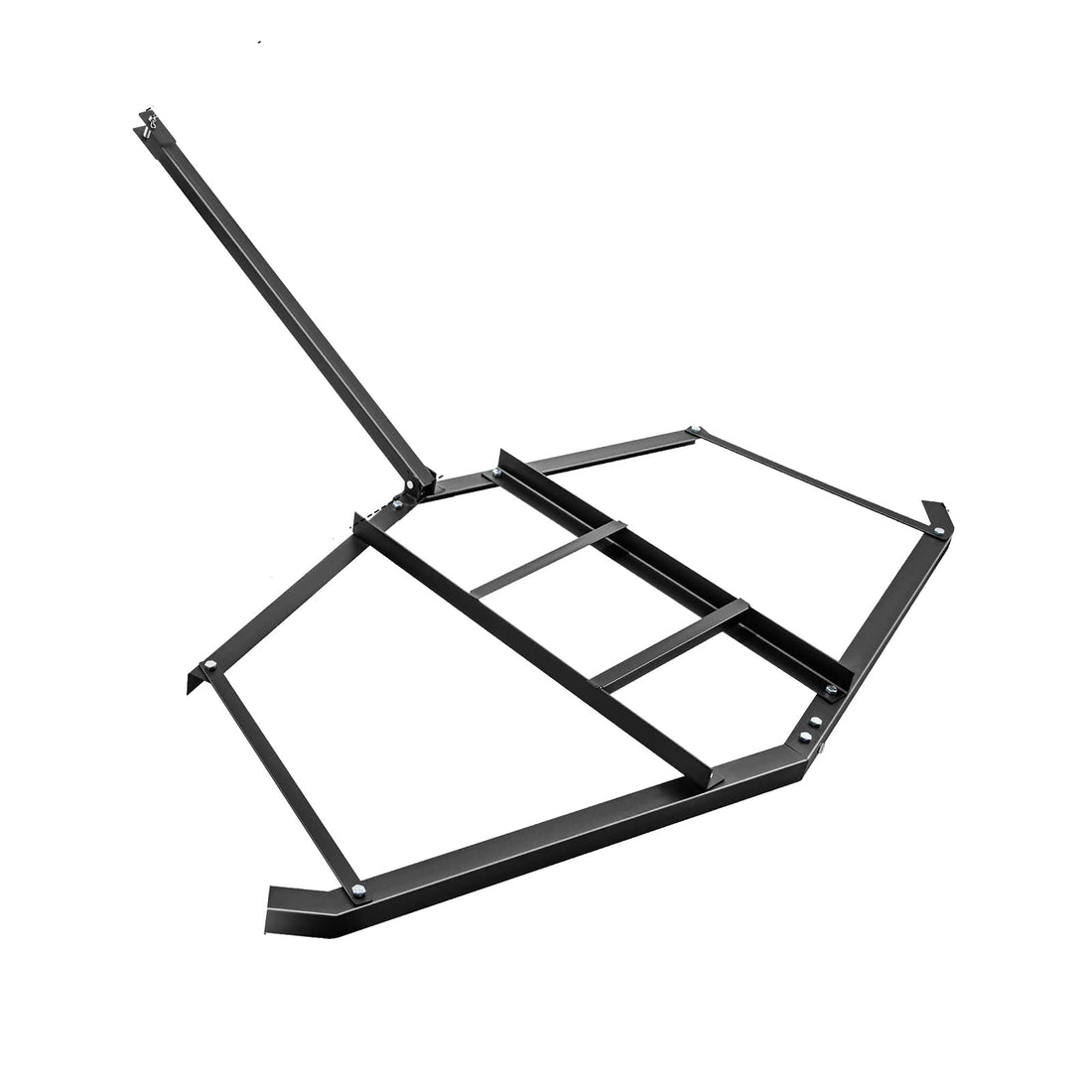 GARVEE Herse niveleuse tractée 182.88 cm pour allée, avec 2 barres réglables, compatible ATV, UTV et tracteurs de jardin