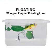 Ensemble de 5 leurres de surface Garvee, hameçons BKK, poppers pour eau douce et eau salée, 8 cm, 11,5 g, queue rotative