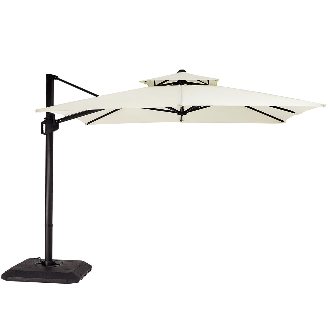 Parasol GARVEE en aluminium 300 x 300 cm, beige