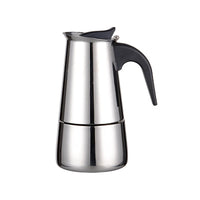 Machine à expresso Garvee 200 ml (4 tasses) en acier inoxydable – Compatible tous feux, y compris induction et lave-vaisselle