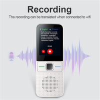 Traducteur intelligent Garvee T10, 137 langues, traduction de photos, Wi-Fi, hors ligne, noir, portable, idéal pour les voyages et les affaires