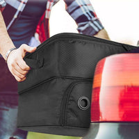 Coffre de golf Garvee, organisateur 2 couches étanche avec 5 compartiments ventilés, portable et robuste, pour accessoires de golf, voiture et extérieur.