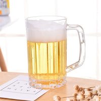 Verres incassables multi-usages Garvee pour bière et café, avec poignée ergonomique et base antidérapante, pour le bar et la maison, légers et de qualité supérieure.
