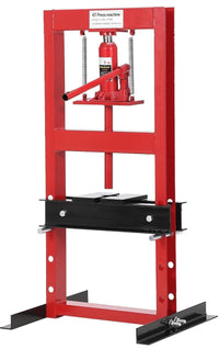 Presse hydraulique Garvee 6 tonnes, châssis en acier à cadre en H réglable pour atelier/garage, 6 tonnes, acier