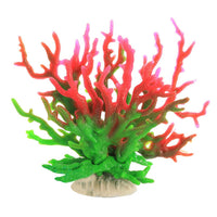 Plantes aquatiques artificielles Garvee pour aquariums - Décoration en plastique écologique pour petits aquariums, non toxique, décoration corallienne polyvalente