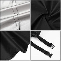 Housse de rangement universelle imperméable en polyester Garvee pour lit d'appoint, avec fermeture éclair et cordon de serrage, pour la maison et le camping, 33" x 13" x 42" et 39" x 15" x 44,9".