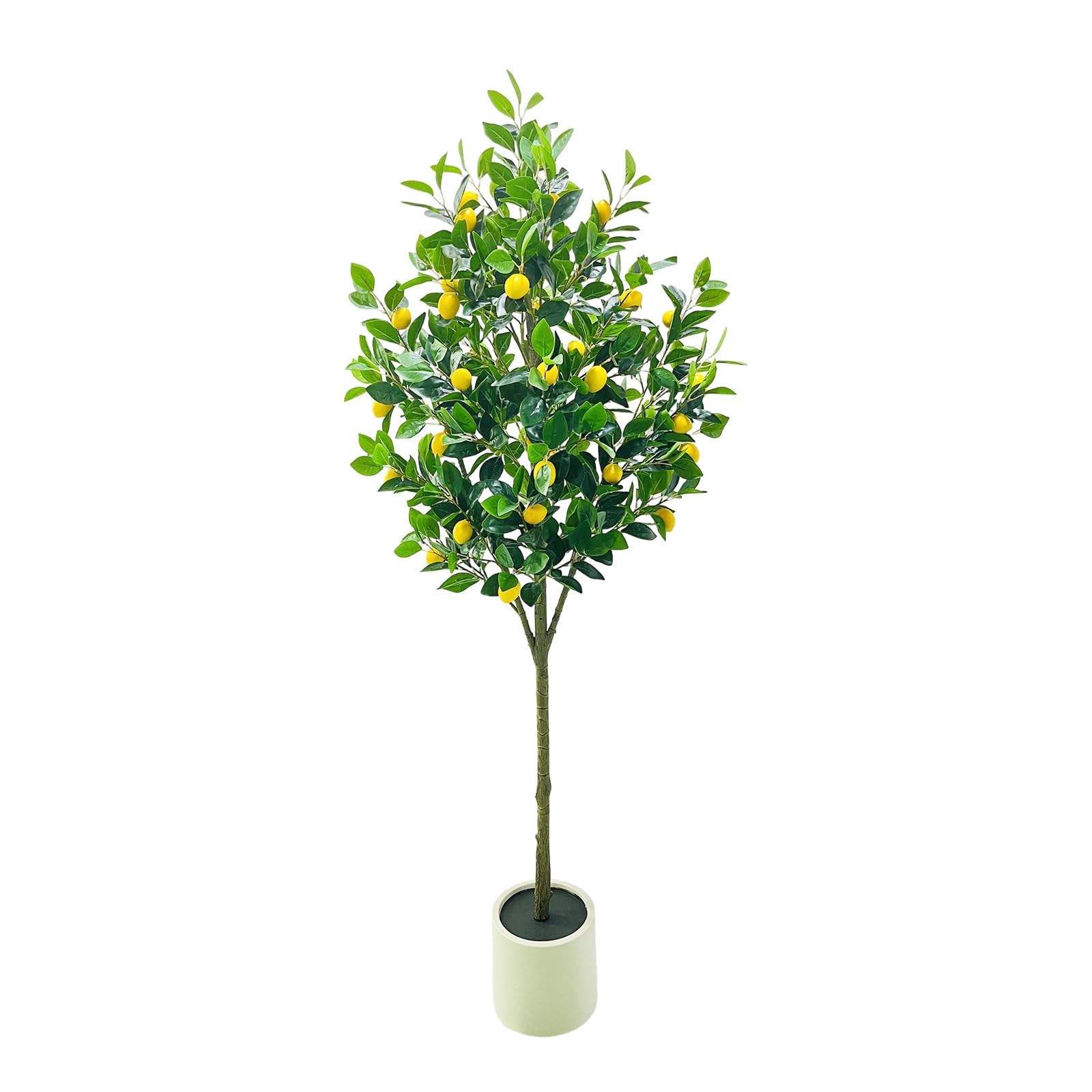 Arbre artificiel Garvee de 1,5 m (5 pi) pour intérieur, design réaliste, sans entretien, polyvalent pour la maison et le bureau, écologique