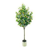 Arbre artificiel Garvee de 1,5 m (5 pi) pour intérieur, design réaliste, sans entretien, polyvalent pour la maison et le bureau, écologique