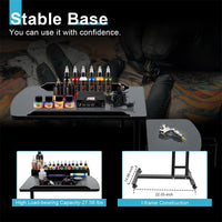 Table de lit mobile Garvee sur roulettes, réglable en hauteur, inclinable, pour ordinateur portable, idéale pour les lits d'hôpital et les lits médicalisés, 60 × 40 × 65-95 cm, noire